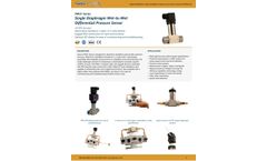 Wet Differential Pressure Sensor - Product Data 