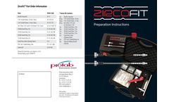 Prolab ZircoFit - UHPLC Fittings Brochure