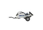 Master MFG - 24 Gallon Deluxe Trailer Broadcast Sprayer, 7 Foot Swath