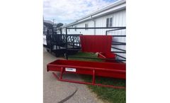 S&B - Model W1799 - 4` Hang On Metal Hay Feeder