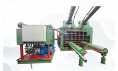 Huabao - Model Y81K-315 - Double Main Cylinder Metal Baler