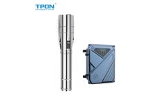 TOPN - Model 4/6TPSC Series - 4/6 Inch ACDC Stainless Steel Solar Water Pump