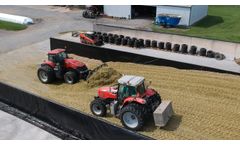 Corn Silage Harvest 2020 | Filling 1st Bunker Silo - Complete Process - Video