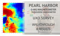 Pearl Harbor UXO Survey - G-882 TVG Marine Magnetometer - Video