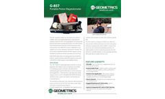 Geometrics - Model G-857 - Land Magnetometer Datasheet
