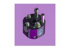 DJB - Model A/33 - High Temperature, Water Cooled Piezoelectric Triaxial Accelerometer