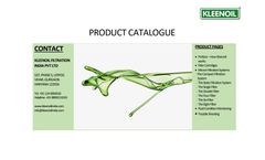Kleenoil Micron Filtration Systems - Data Sheet