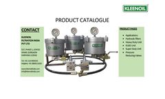Kleenoil Hydraulic By Pass Leaflet - Data Sheet