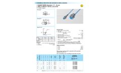 BDC - Cylindrical Inductive Atex Sensors in Metal Housing - Diameters 12 - 18 mm Datasheet