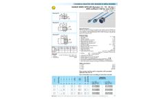BDC - Cylindrical Inductive Atex Sensors in Metal Housing - Diameters 12 - 18 - 30 mm Datasheet