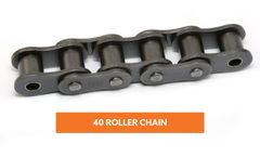 PEER Chain - Model 40R - ANSI Standard Roller Chain