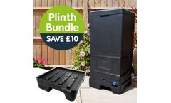HOTBIN - Model 200L - Compost Bin with Plinth Bundle
