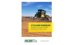 Major - Cyclone Multi Crop Shredder Datasheet