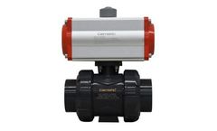Cematic - PVC Ball Valve with Pneumatic Actuator