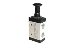 Cematic - Model VPB0302 - 3/2 Button Pneumatic Valve