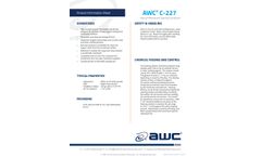 AWC - Model C-227 - High pH Membrane Cleaning Compound - Brochure