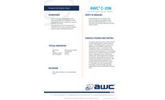 AWC - Model C-206 - Low pH Membrane Cleaning Compound - Brochure