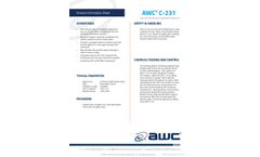 AWC - Model C-231 - Low pH Membrane Cleaning Compound - Brochure