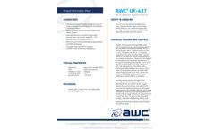 AWC UF-437 MF/UF Membrane Cleaning Compound - Brochure