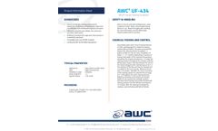AWC UF-434 MF/UF Low pH Cleaning Compound - Brochure