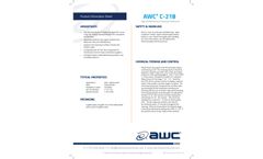 AWC - Model C-218 - High pH Membrane Cleaning Compound - Brochure