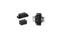 Helios - Model MSC Series - 15W Medical Grade AC/DC Power Supply DIN Rail