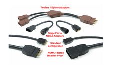 Duraline - Model SJOOW - Weather Proof 3 Wire Stage Pin Connectors