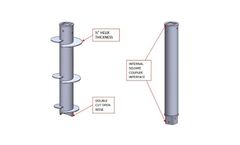 8 inch Transmission Pipe Pile