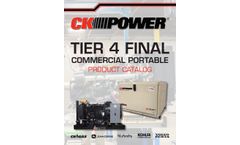 CK Power - Portable Generators Brochure