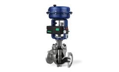 Lnsen - Model BR.W61D Series - Multistage Depressurization Single Seat Control Valve