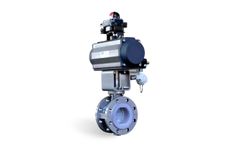 Lnsen - Model BR.W71F Series - Lined Butterfly Valves