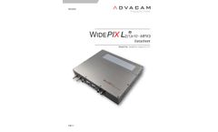 WidePIX L 2(1)x10 MPX3 Datasheet 