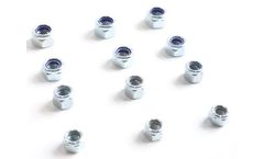 Yuanda - Zinc-Plated Nylon Lock Nuts