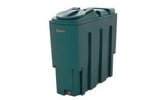 Atlantis - Model BUP.R650 - 650 Litre Slimline Plastic Bunded Oil Tank