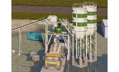 Mega - 30 m³ Concrete Batching Plant with Planetary Mixer