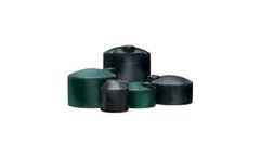 Chem Tainer - Model DC-900020-1.2-NAT - 20 Gallon Natural Duracast Water Tank