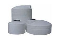 Chem Tainer - Model DC-900020-1.5-NAT - 20 Gallon Duracast Vertical Storage Tank