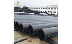  High Density HDPE PE100 Large Diameter Polyethylene Pipe for water supply