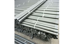  Plastic Thread PVC Bell End Borehole Pipe Grey Schedule 20 Underground PVC Water Pipe for Industrial or Civil Use
