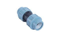 ERIKEKE - Model PIPE FITTINGS - Drip Irrigation Connectors Pipe  Hdpe Fittings For Water Supply PP Plastic Compression Pipe Fittings Coupling