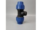ERIKEKE - Model PIPE FITTING - High Quality  drip irrigation Plastic PP Compression Fitting 20-110mm Plastic PE PP Pipe tee Fittings