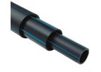 Erikeke - Model ERIKEKE-2 - Competitive Price Black Blue Color PN16 PE100 irrigation Plastic Water Supply Pipe HDPE Pipe