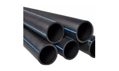 Erikeke - Model ERIKEKE14 - Water And Drainge High quality Black Plastic Pipe HDPE Pipe PN25 Pressure For Water Supply