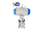 Supcon - Model VN61 Series - V-Notch Ball Valve