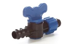 Datka - Blue Mini Ball Valve with Screwed Tape