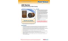 PetroClear - Model 40510W & 40530W - Particulate Removing & Water Sensing Spin-on Filter - Brochure