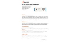SLA-HVP-105 High Voltage Power Amplifier Datasheet