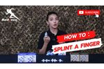 Aluminum Finger Splint - How to Splint Finger - Medresq First Aid - Video