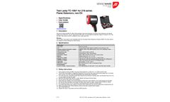 SENSE-WARE - Model T-169/1 - Test Lamp For Sense-Ware Flame Detectors - Brochure