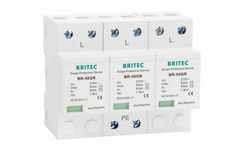 Britec - Model BR-50GR 3P Type 1 - 50kA Surge Arrester For TN-C